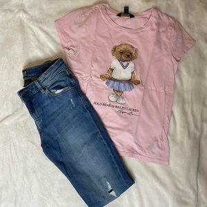 RL shirt & Gap Jeans